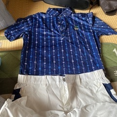 ゴルフウェア　メンズ　パンツLL シャツLの画像