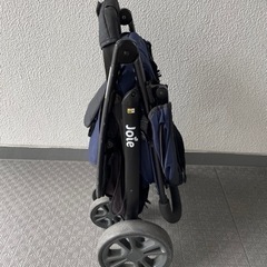 joie ベビーカー　三輪　動作問題なし　雨よけ付きの画像