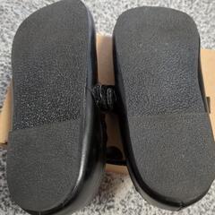 黒い靴　フォーマル20センチの画像