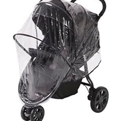 joie ベビーカー　三輪　動作問題なし　雨よけ付きの画像