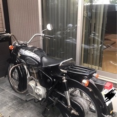最終値下げ❗️メグロsg250 希少車　すぐ乗れます。オールドルック60s絶版車カワサキメグロの画像