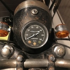 最終値下げ❗️メグロsg250 希少車　すぐ乗れます。オールドルック60s絶版車カワサキメグロの画像