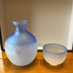 群青波　徳利セット【新品未使用】の画像