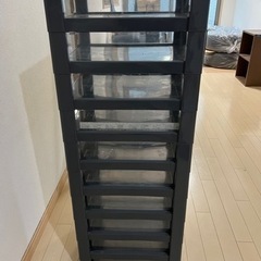 プラスチック収納ラック
