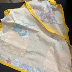 100 ポケモン　子供用エプロン　ピカチュウの画像