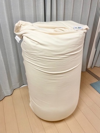 【お引き取り決定】yogibo ヨギボー マックス オフホワイト ビーズクッション