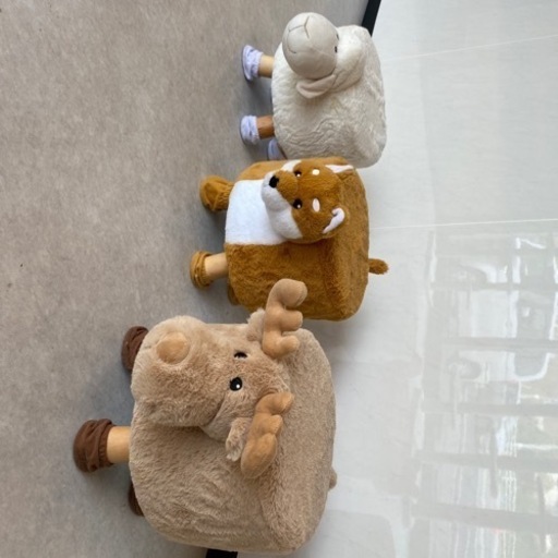 かわいいアニマルスツール