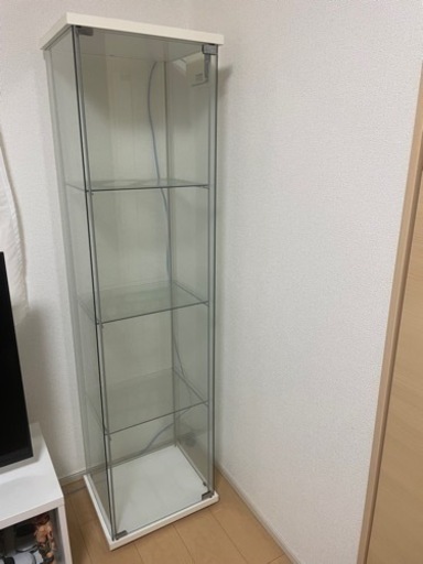 IKEA ガラスケース 4段