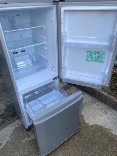 2017年製? 三菱電機 MITSUBISHI ELECTRIC MR-P15C-S [冷蔵庫 （146L・右開き） 2ドア ピュアシ