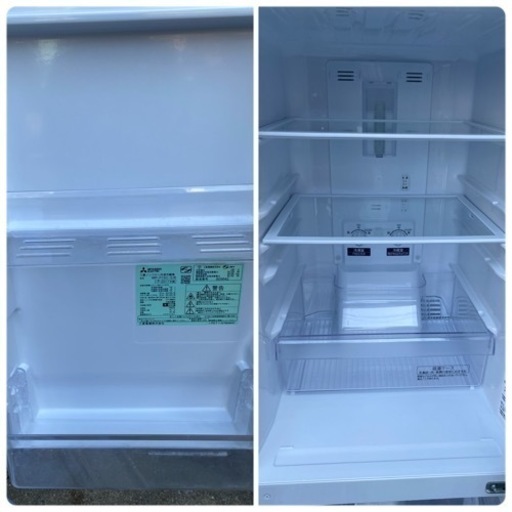 2017年製? 三菱電機 MITSUBISHI ELECTRIC MR-P15C-S [冷蔵庫 （146L・右開き） 2ドア ピュアシ