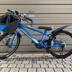 ［引き取り限定］ジュニアスポーツ自転車 青 ドライド 20インチ 引き取り限定］ジュニアスポーツ自転車 青 ドライド 20インチ 引き取り
