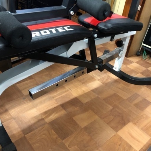67 IROTEC ベンチ　付属品付き　筋トレ器具