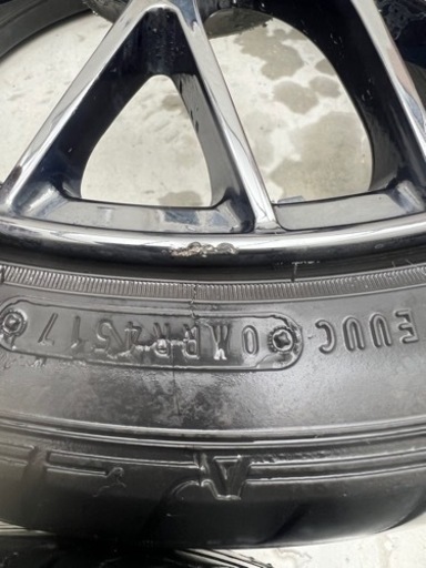Weds sport SA-20R 4本セット　17インチ　タイヤ　ホイール　カローラフィールダーに使用