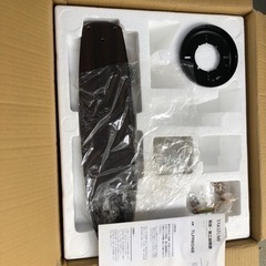 新品未使用　訳あり　TAKIZUMI タキズミ　TLFR6048  シーリングファン　ウォールナット　カラーの画像