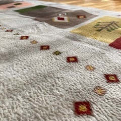 ニトリ　ラグ　Nウォームの画像