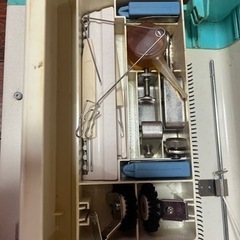 【値下げ】シルバー編機/パンチカード/レトロ昭和の画像