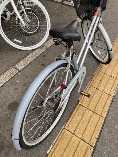 リサイクルショップどりーむ荒田店No.437　自転車　26インチ！ライト付き！前後カギ付き！！早い者勝ち！