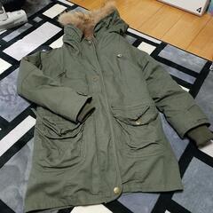 『決まりました』モッズコート　カーキ色　L 中古