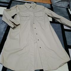 ユナイテッドアローズ　ベージュ　M　シャツ　中古