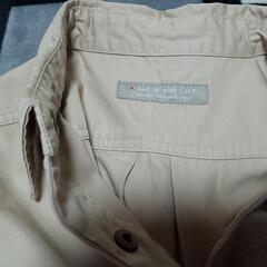 ユナイテッドアローズ　ベージュ　M　シャツ　中古の画像