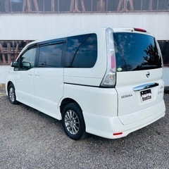 滋賀発　コミコミ価格 ４ナンバー 車検満タン セレナ ハイウェイスター 後期 C25 貨物登録 5人乗りの画像