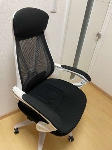 （取引中、連絡多数来ているため受付停止します。）【取りに来てくれる方限定】DEVAISE オフィスチェア　リモートワーク