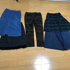 決まりました！レディースLサイズ相当 スカート3点 デニムガウチ...