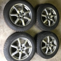 スタッドレスタイヤ ホイール付き 2シーズンのみ使用バリ山 IC...