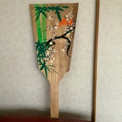 ハンドメイド　羽子板　押絵　正月　飾り　