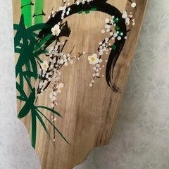 ハンドメイド　羽子板　押絵　正月　飾り　の画像