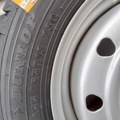 軽用スタッドレス、中古　155/65　R13インチの画像