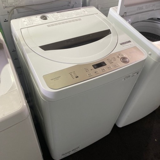 大阪限定●配送完了●2021年製●SHARP●ES-GE6E●洗濯機