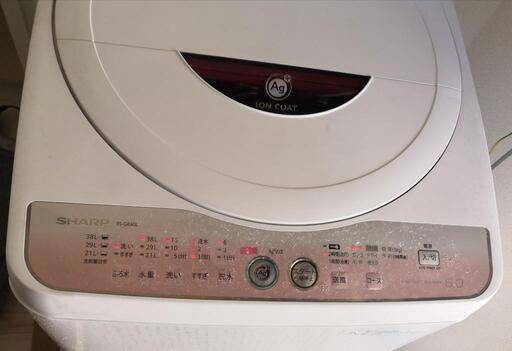 洗濯機 シャープ SHARP ES-GE 60L-P 単身向け 洗濯容量 6.0kg 送風運転容量3.0kg