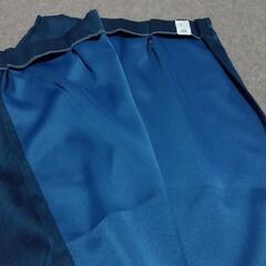 カーテン/厚手/遮光/青色系/長め/その1の画像