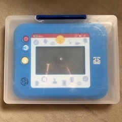美品　値下げ　
ドラえもんひらめきパッド　箱・説明書付き　知育　タブレット　英語　計算　おもちゃ　春日〜小郡受け渡しの画像