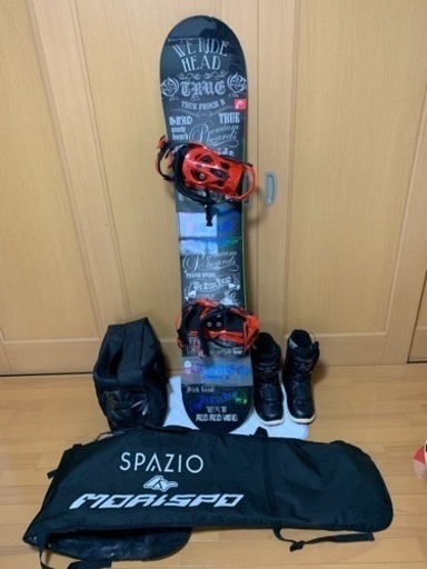 RIDE HEAD スノーボードセット