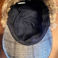 帽子　キャップ　冬　もこもこの画像