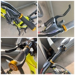 終了)ハードテイルマウンテンバイク Fuji Nevada 26”1.9V パテッドアロイ(アルミ)軽量フレーム(2018購入2017モデル) 新品部品への交換多数の画像