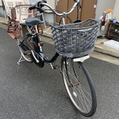 パナソニック/26インチ/電動アシスト/自転車の画像