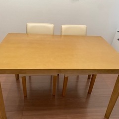値下げ！今週中に取りに来てくれる方！激安ダイニングセット