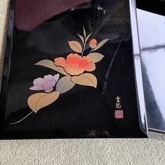 新品　漆塗り　箱の画像