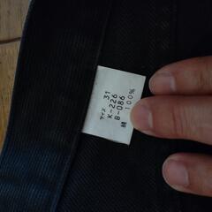 BEAMSのジーンズ  黒色 USED品 わりと美品の画像