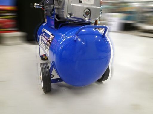 KENOH オイル式 コンプレッサー K-1524 ブルー 24L 1.1kW エアーコンプレッサー ケンオー 苫小牧西店