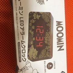 新品ムーミンLEDアラームクロック