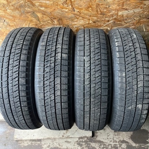 バリ山　BRIDGESTONE ブリヂストン　ブリジストン　VRX2 165/60R15 スタッドレス タイヤ　2017年製　15インチ