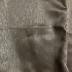 ニトリ　遮光木目カーテンの画像