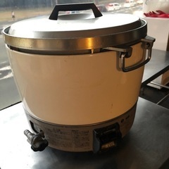ガス炊飯器　三升炊き　決まりました！