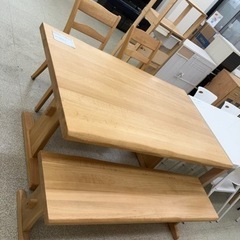 飛驒家具　ダイニングテーブルセット　TJ348