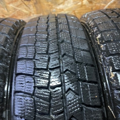 極上タイヤ　DUNLOP ダンロップ　WM02 155/65R14 スタッドレス タイヤ　2020年製　14インチ