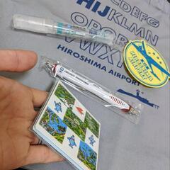 ✈広島空港 飛行機グッズの画像
